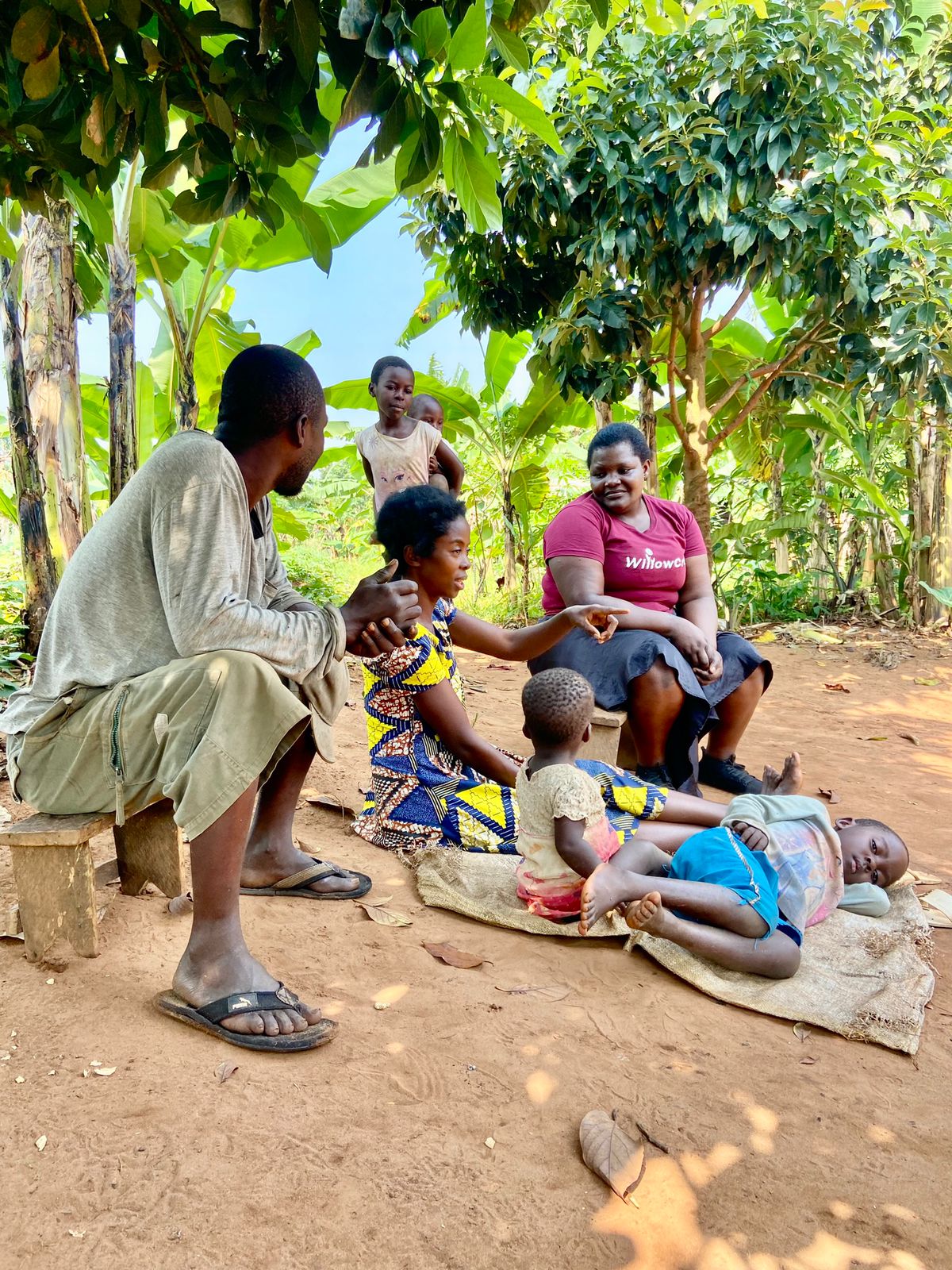 Comunidade em Uganda